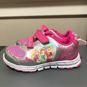 Girls Disney Princess Shoes; Size 9